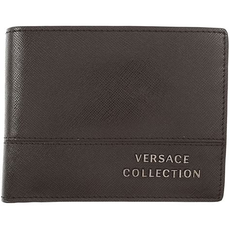 billetera versace hombre|Versace leather wallet.